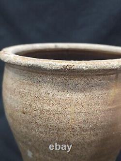 Antique Cowden & Wilcox Harrisburg Pa stoneware crock 1850-1860s