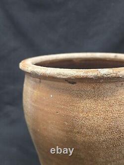 Antique Cowden & Wilcox Harrisburg Pa stoneware crock 1850-1860s