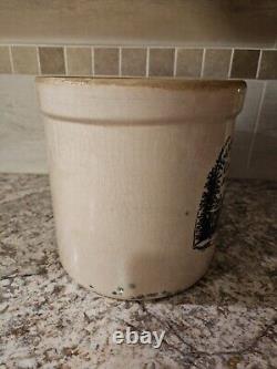 Antique Davidson Grocer Stoneware 1 Gallon Crock Original