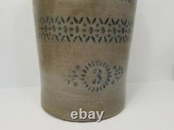 Antique E. B. Taylor Richmond VA 3 Gallon Stoneware Crock