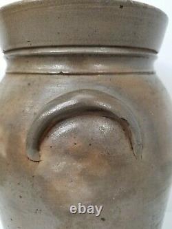 Antique E. B. Taylor Richmond VA 3 Gallon Stoneware Crock