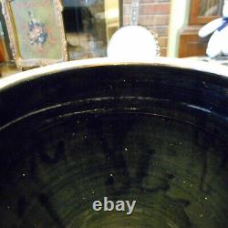 Antique Evan P Jones Gallon Stoneware Pottery Double Earred Crock Pittston Pa Pa