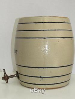 Antique FULPER Pottery Stoneware ICE WATERCrock No. 3 CLEAN! 3 Gallon Dispenser