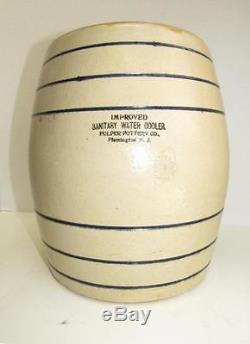 Antique FULPER Pottery Stoneware ICE WATERCrock No. 3 CLEAN! 3 Gallon Dispenser