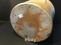 Antique Fine New Jersey 3 gallon Stoneware Crock, 19th century, 10
