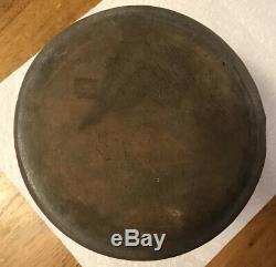 Antique H. F. Behrens Wheeling, WV Salt Glazed Stoneware Butter Crock/Jar, SMA