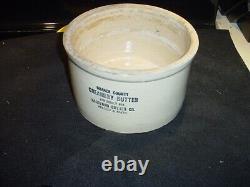 Antique Hartford Butter Co. Crock-advertising-large size