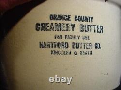 Antique Hartford Butter Co. Crock-advertising-large size