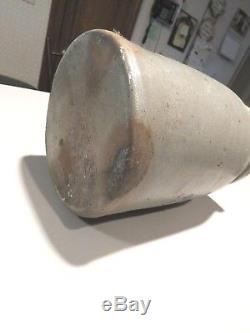 Antique John P. Eberhart New Geneva, PA Stoneware 8 1/2 Wax Sealer