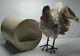 Antique Late 1800's Eureka Poultry Drinking Fountain Stoneware Chicken Waterer