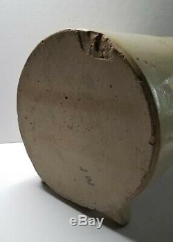 Antique Late 1800's Eureka Poultry Drinking Fountain Stoneware Chicken Waterer