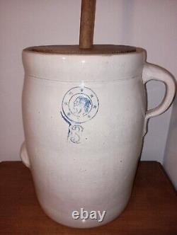 Antique Louisville Pottery 3 Gallon Crock