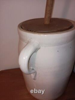 Antique Louisville Pottery 3 Gallon Crock