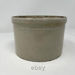 Antique Macomb Stoneware Co. Pottery Crock (1893-1906)