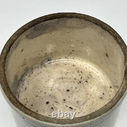 Antique Macomb Stoneware Co. Pottery Crock (1893-1906)