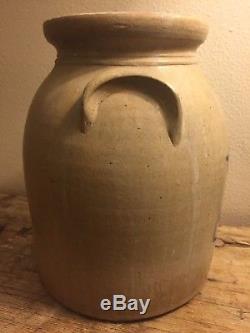 Antique New York Stoneware Co. 2 Gal Crock WithCobalt Blue Decoration Mint Cond