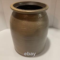 Antique Pennsylvania Stoneware Crock Signed Sipe, Nichols & Co Williamsport PA