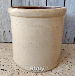 Antique Primitive 2 Gallon Red Wing Salt Glaze Stoneware Crock