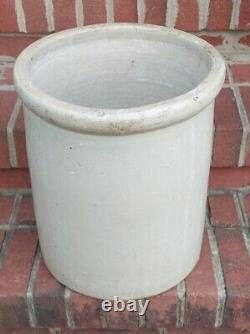 Antique Primitive Vintage Red Wing Minnesota 6 Gallon Stoneware Crock Farm Store