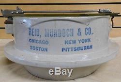 Antique RED WING Advertising REID, MURDOCH & Co. Stoneware Pickle Crock (TH517)
