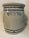 Antique Red Wing Stoneware Water Cooler Hand Turned Mint Crock
