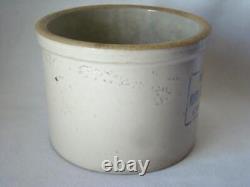 Antique RED WING Stoneware BUTTER Crock, NORTH STAR CREAMERY, Kenyon, MINN