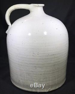 Antique Red Wing 3 Gallon Stoneware Jug With Birch Leaf Logo