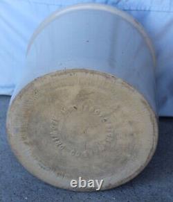 Antique Red Wing 3 gallon Stoneware Crock Elephant Ears bottom marked
