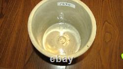 Antique Red Wing Pottery 2 Gallon Transition Stoneware Crock Elephant Ears