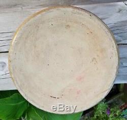 Antique Red Wing Stoneware Salt Glaze P Crock 2 Gallon