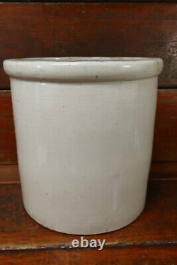 Antique Red Wing Union Stoneware 10 Gallon Stoneware Crock Large Wing 5