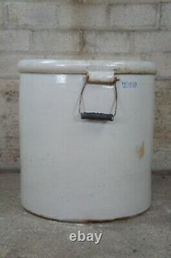 Antique Red Wing Union Stoneware 15 Gallon Crock With Handles Butter Churn 31