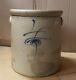 Antique Red Wing Union Stoneware 4 Four Gallon Bee Sting Lazy 8 Crock