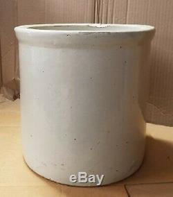 Antique Red Wing Union Stoneware 4 Four Gallon Crock with 4 Inch Wing