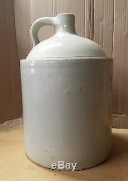 Antique Red Wing Union Stoneware 5 Five Gallon Jug with 4 Inch Wing