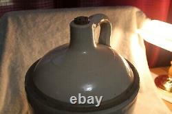 Antique Red Wing Union Stoneware Crock Jug 5 Gallon withHandle