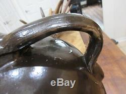 Antique Redwing Stoneware Co. 2 Gallon Brown Glazed Crock Jug
