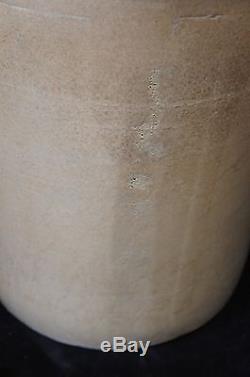 Antique Robinson Ransbottom 8 Gallon Stoneware Pottery Crock USA Crown Roseville