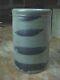 Antique Striper Canner Crock Jar Western Pa 4 Cobalt Striped Stoneware Rare