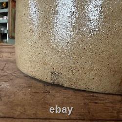 Antique Salt Glaze Lazy EIght 3 Gallon Stoneware Crock