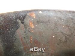 Antique Salt Glazed Crock 3 gallon with Blue Bee Sting Design Stoneware