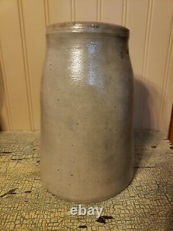 Antique Salt Glazed Stoneware Crock