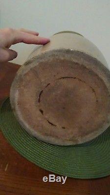 Antique Salt Glazed Stoneware Crock 3 Gallon