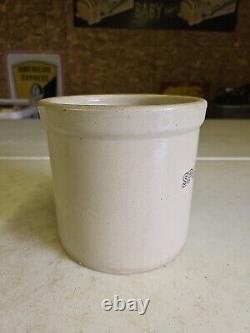 Antique Sparkletts Water Advertising One Gallon Stoneware Crock