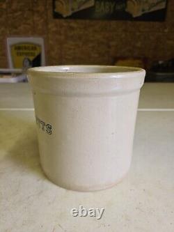 Antique Sparkletts Water Advertising One Gallon Stoneware Crock