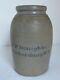 Antique Stone Ware Jar For Canning A P Donaghho Parkersburg W. V