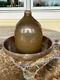 Antique Stoneware Chicken Waterer Feeder Poultry Fountain Crock Large Beautiful