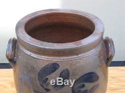 Antique Stoneware Crock, 2 Gal G & A Black, Somerset Co. Pennsylvania 1860-1870