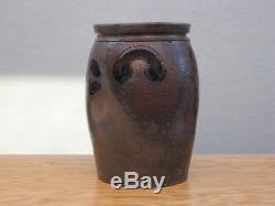 Antique Stoneware Crock, 2 Gal G & A Black, Somerset Co. Pennsylvania 1860-1870