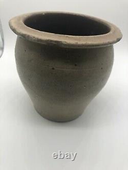 Antique Stoneware Crock 6 Inches Tall